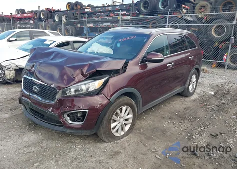 2017 Kia Sorento 2.4L Lx from USA, damaged, VIN 5XYPG4A31HG267826
